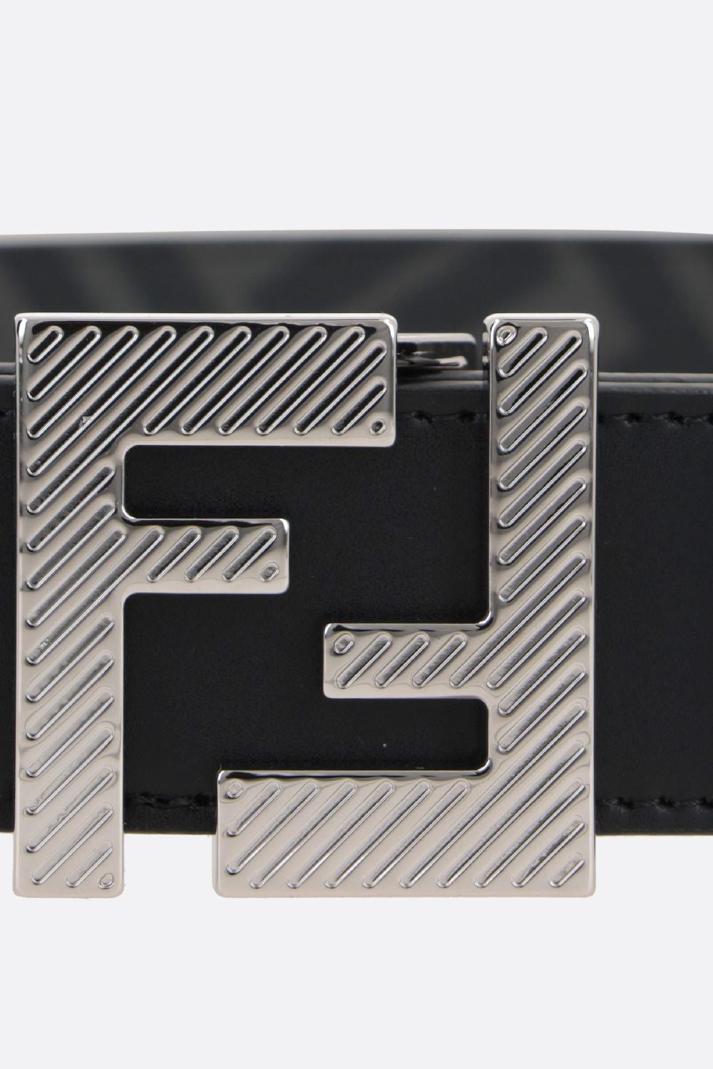 FENDI Cintura Reversibile Squared FF