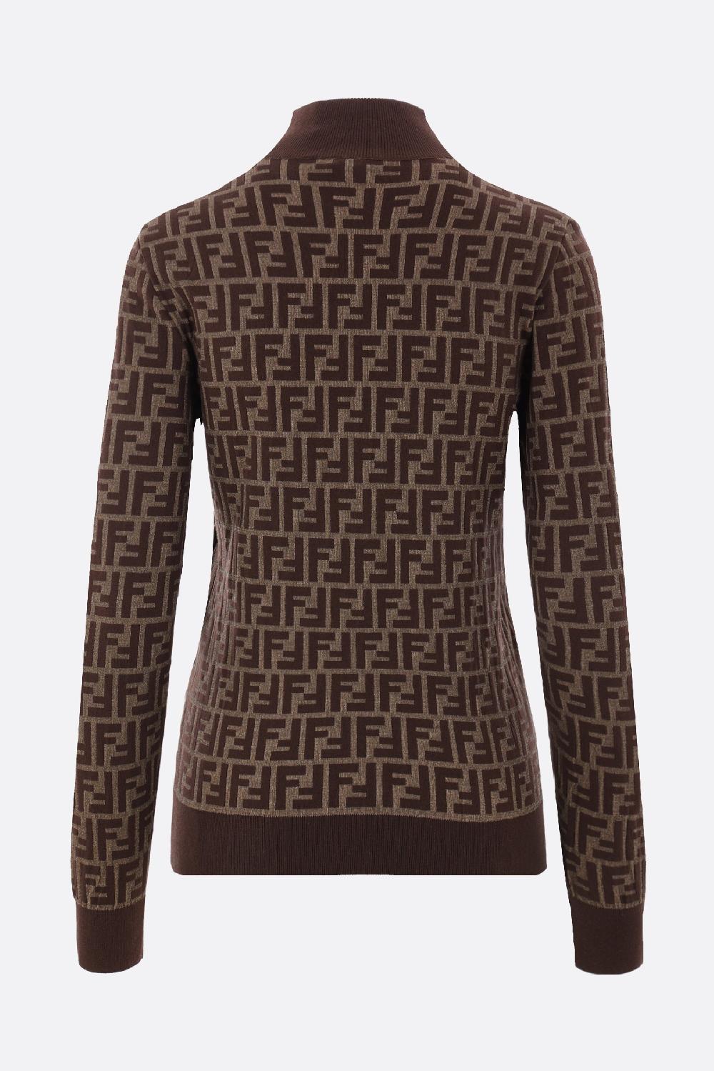 FENDI Dolcevita In Maglia Di Cotone FF