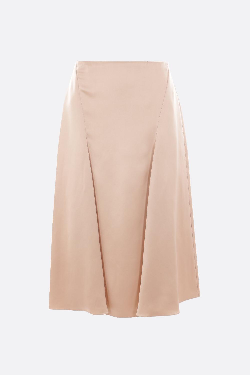 FENDI gonna svasata in raso