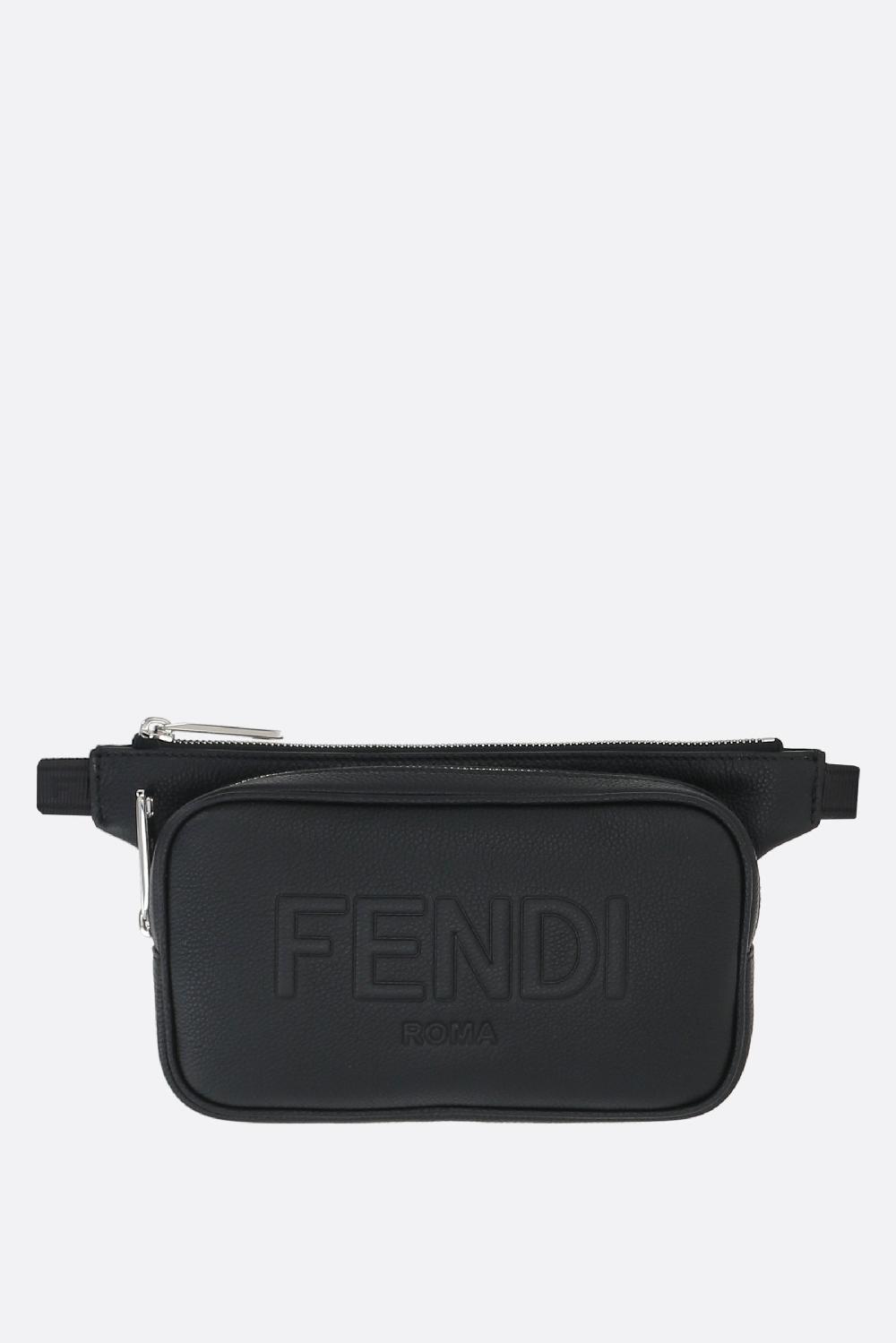 FENDI marsupio Fendi Roma in pelle martellata