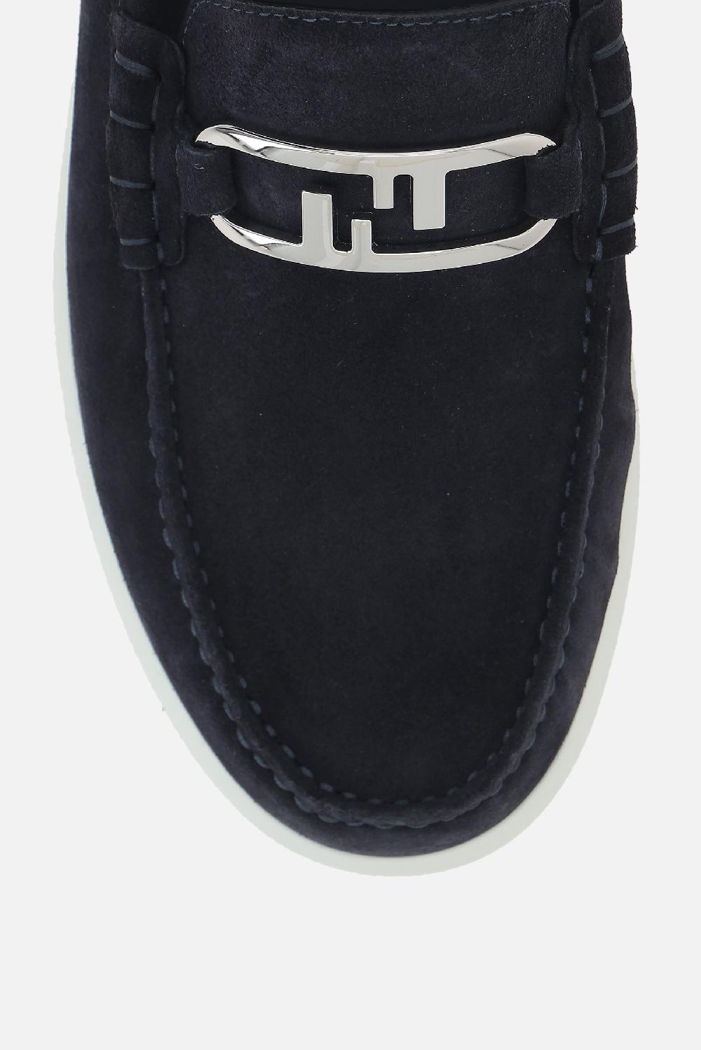 FENDI Mocassino Fendi O'Lock Light In Suede