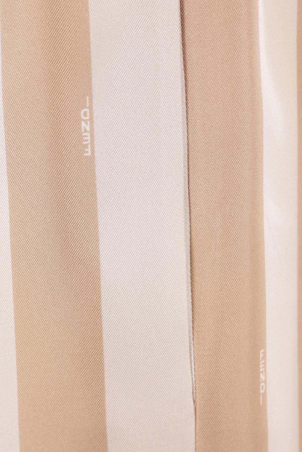 FENDI Pantalone A Gamba Ampia In Seta Pequin