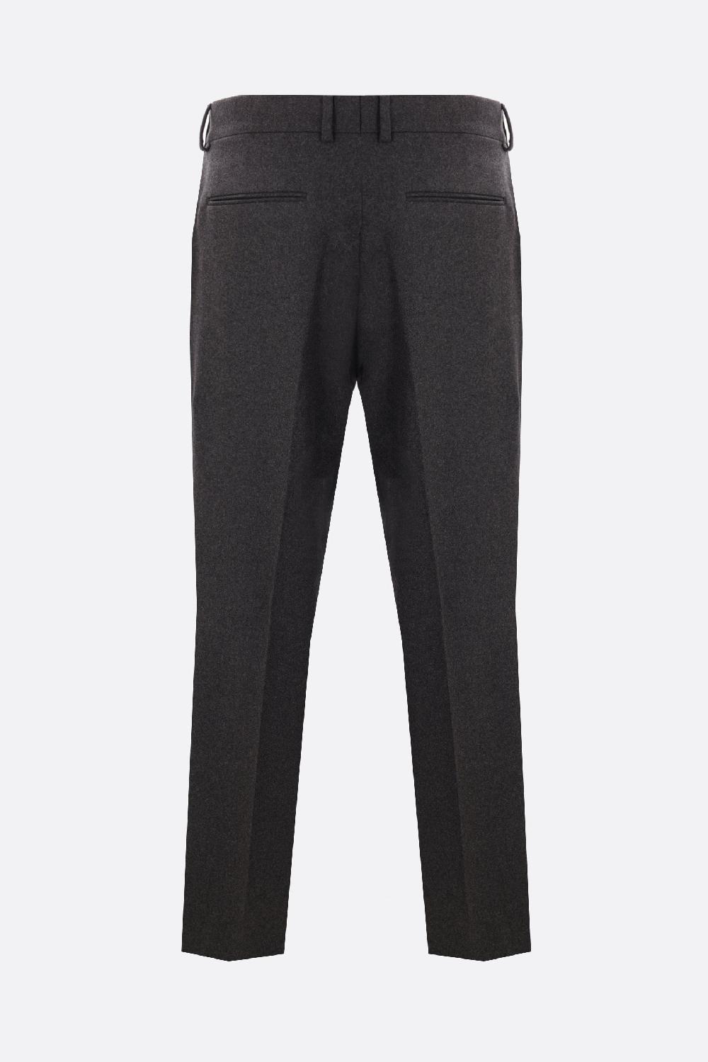 FENDI Pantalone A Gamba Dritta In Cashmere Stretch