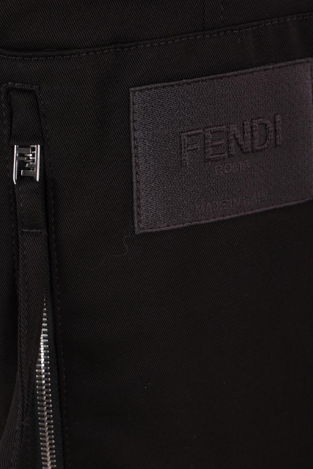 FENDI Pantalone Cargo In Gabardine