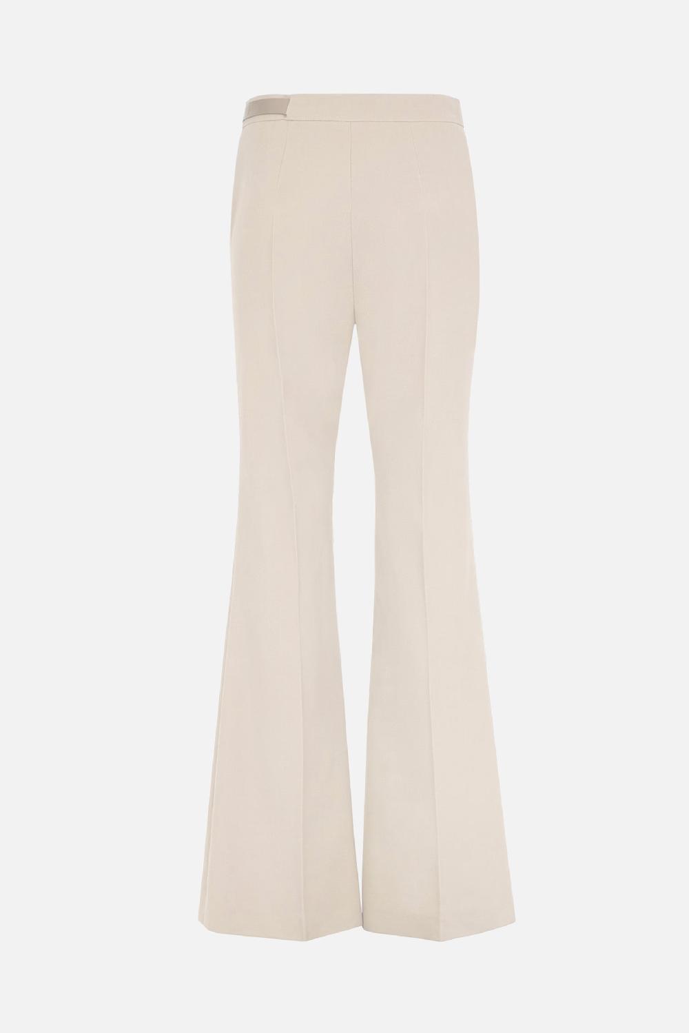 FENDI Pantalone Flare In Gabardine