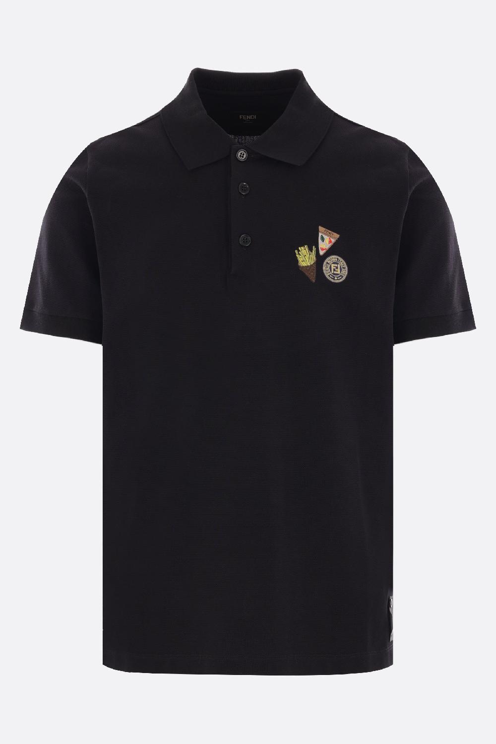FENDI polo Fendilicious in piquet