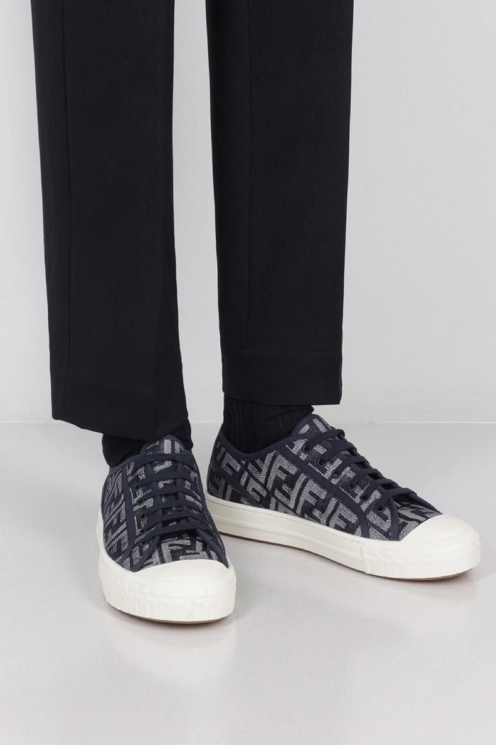FENDI Sneaker Fendi Domino In Denim FF