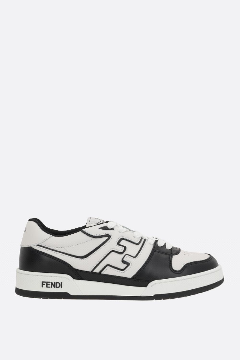 FENDI sneaker Fendi Match in pelle liscia