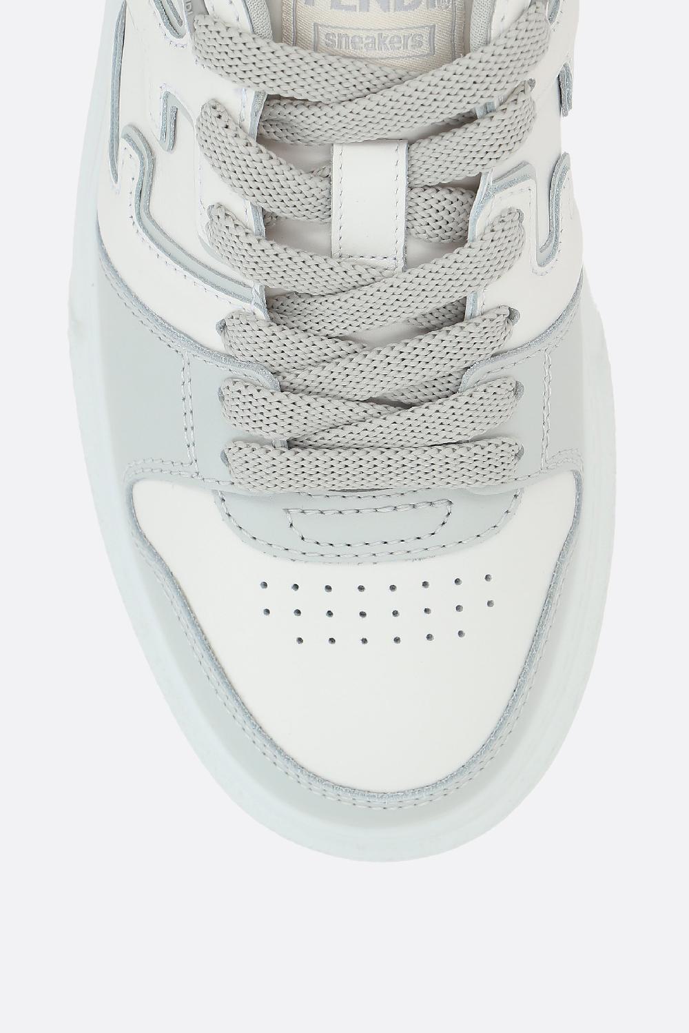 FENDI Sneaker Fendi Match In Pelle Liscia Bicolore