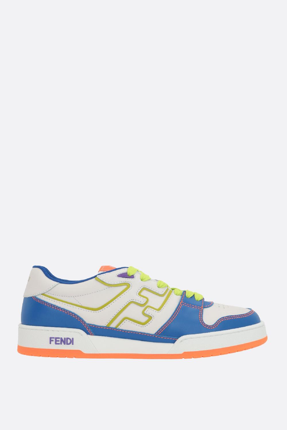 FENDI sneaker Fendi Match in pelle liscia