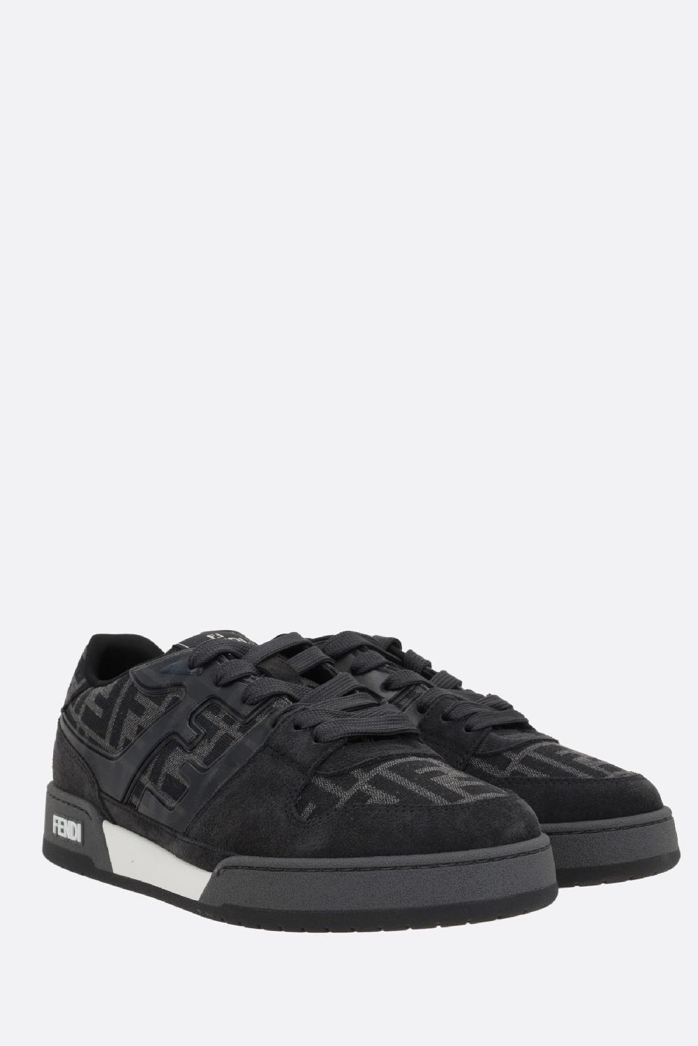 FENDI Sneaker Fendi Match In Suede E Tessuto FF