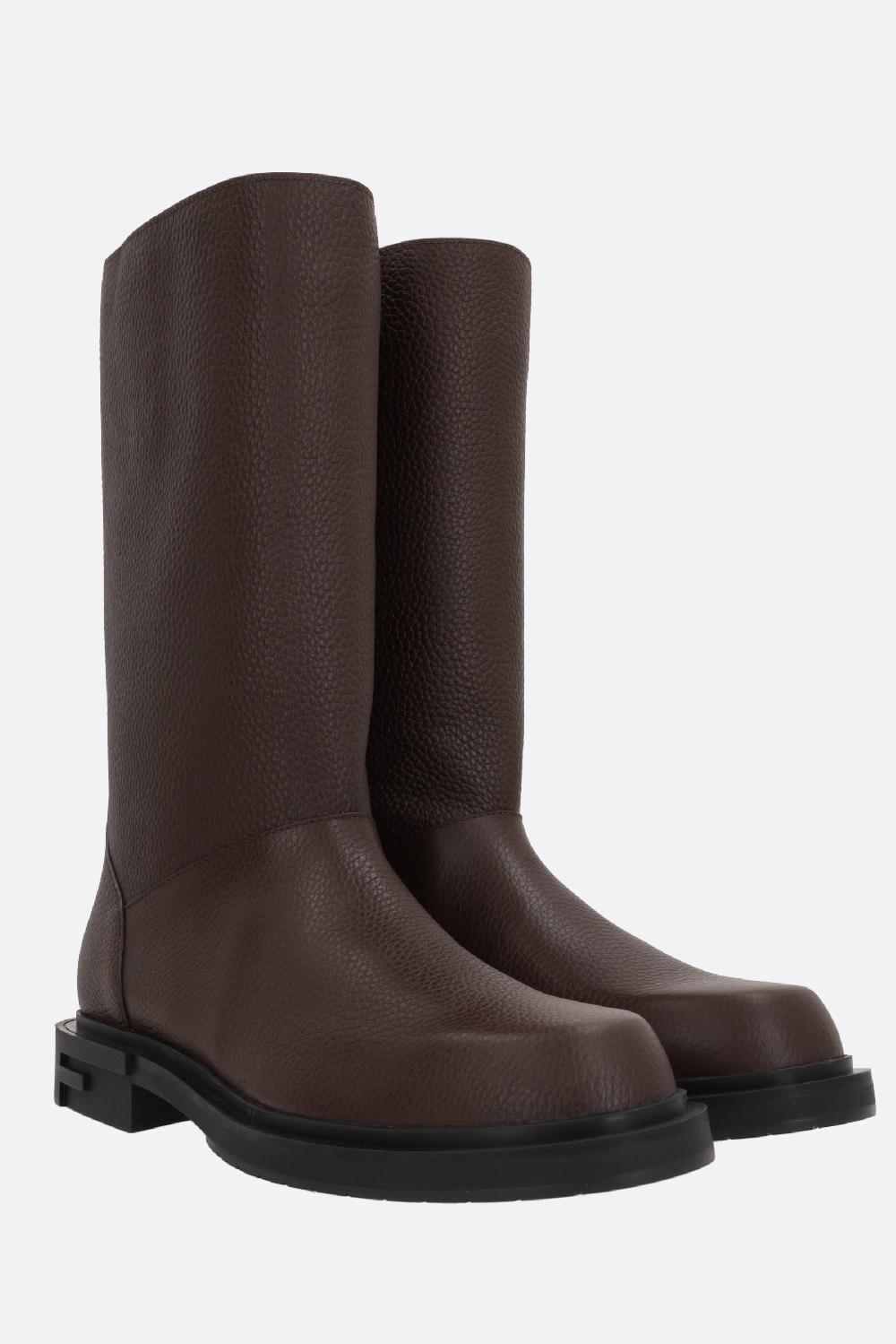 FENDI Stivale Fendi Frame In Pelle Martellata