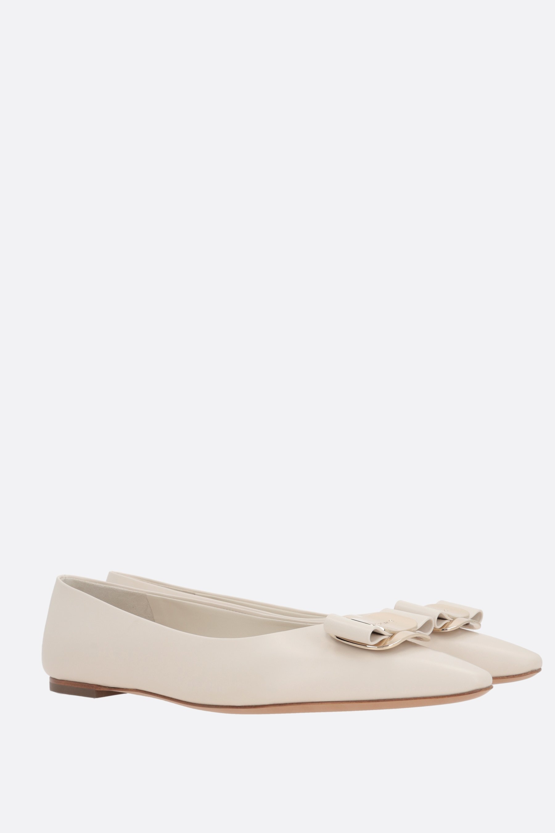 FERRAGAMO Ballerina Zea In Nappa
