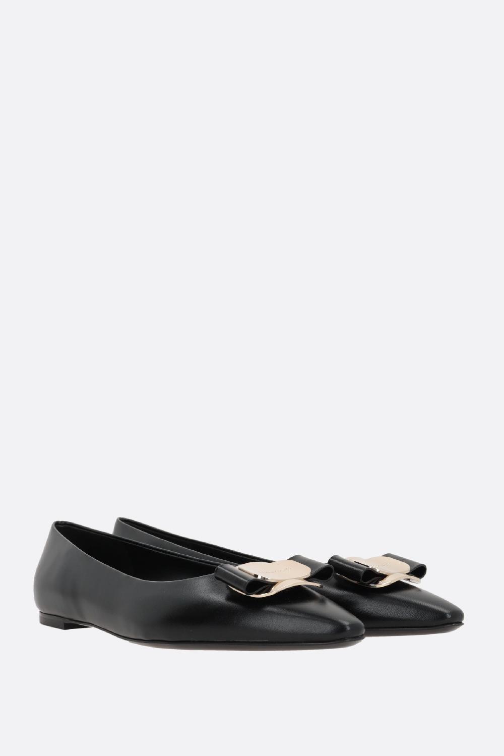 FERRAGAMO Ballerina Zea In Nappa