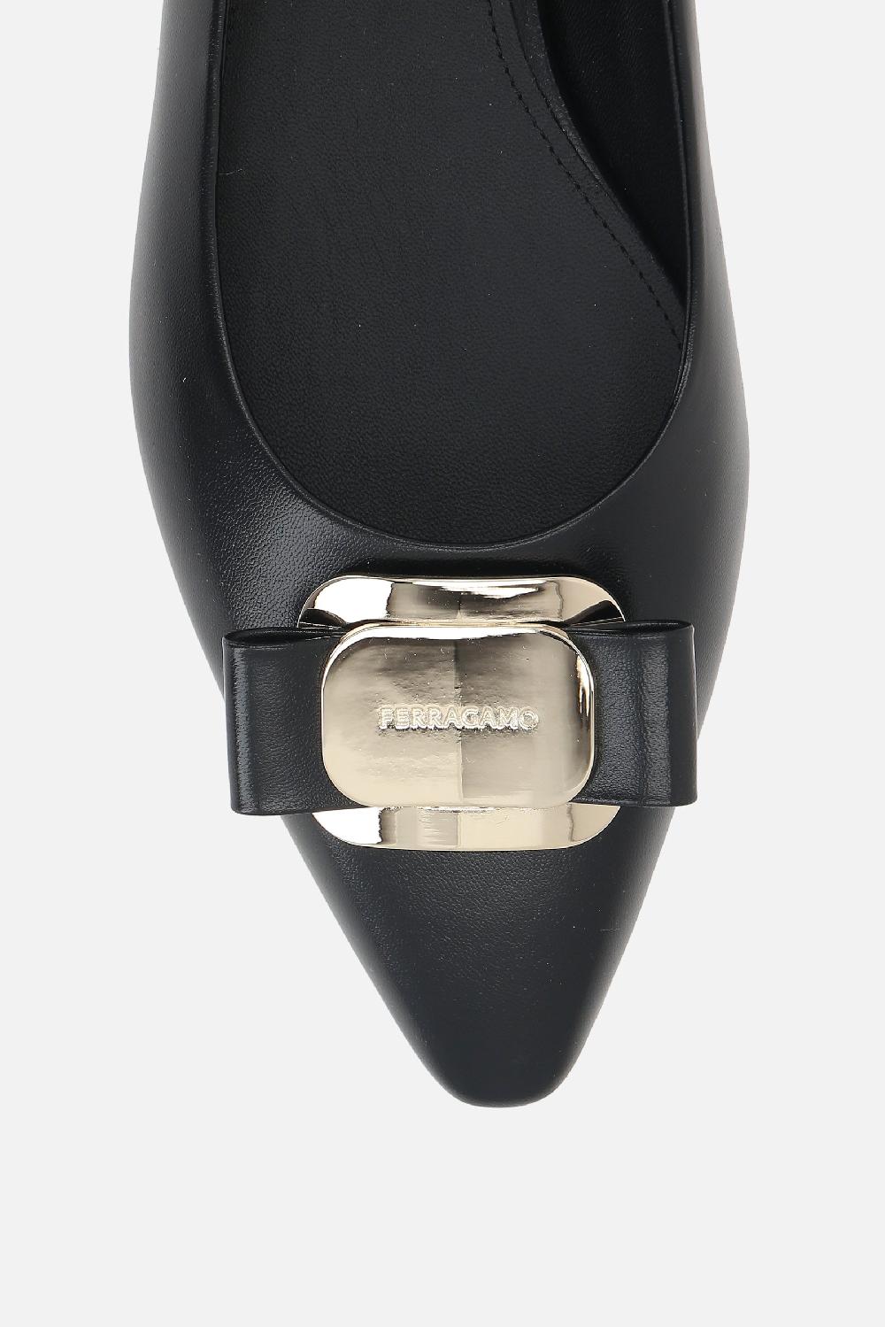 FERRAGAMO Ballerina Zea In Nappa