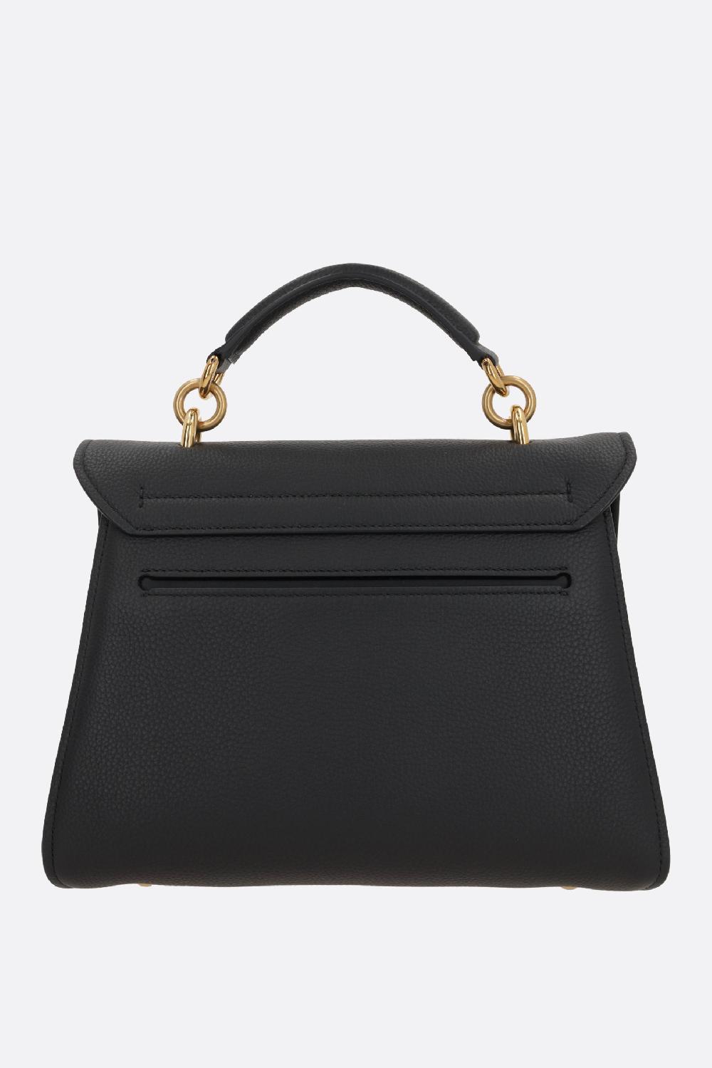 FERRAGAMO Borsa A Mano Margot In Pelle Martellata