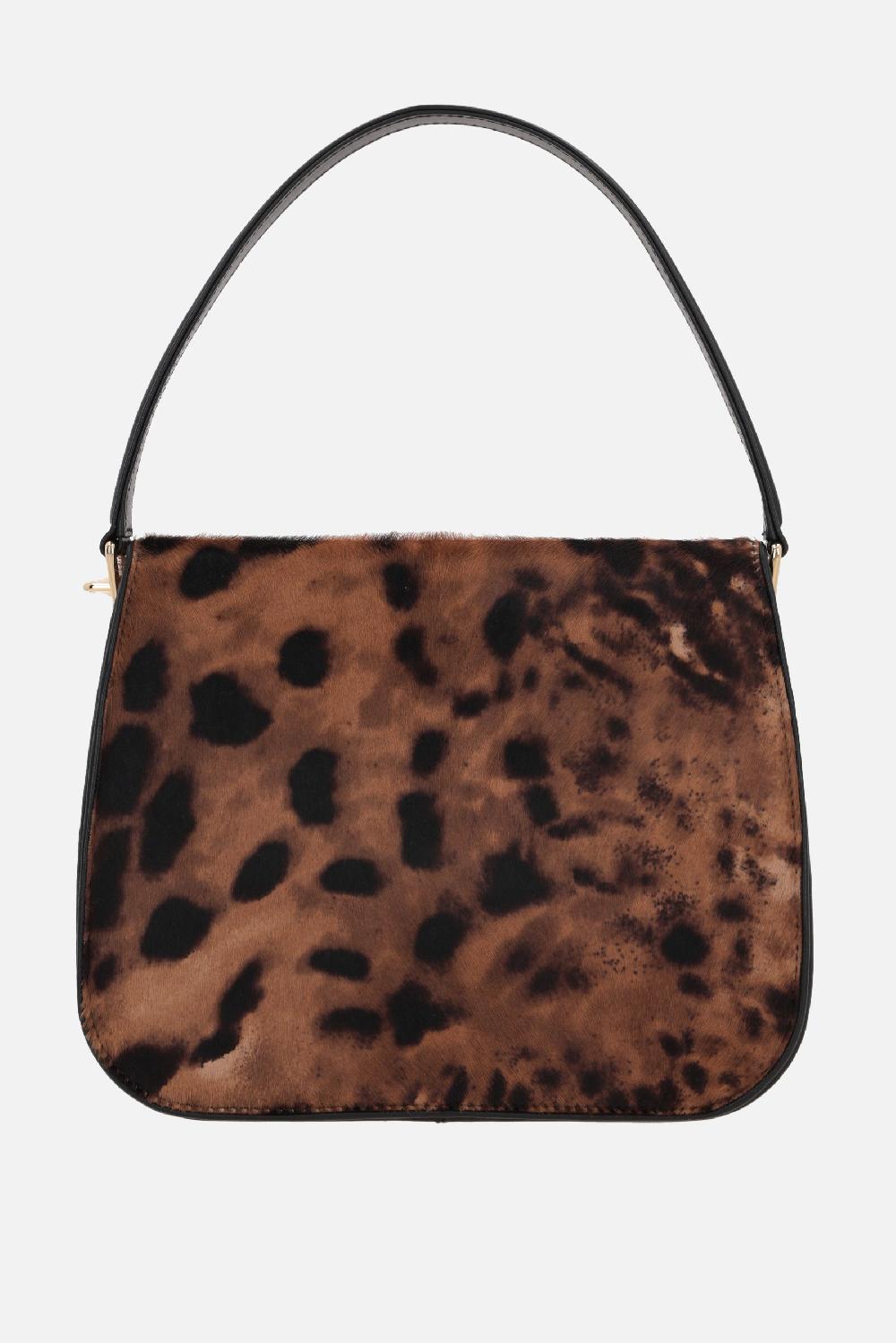 FERRAGAMO Borsa A Mano New Frame In Cavallino