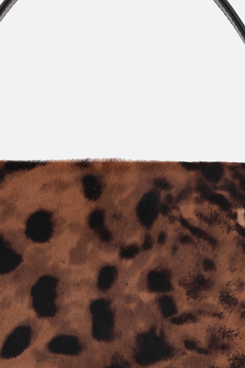 FERRAGAMO Borsa A Mano New Frame In Cavallino