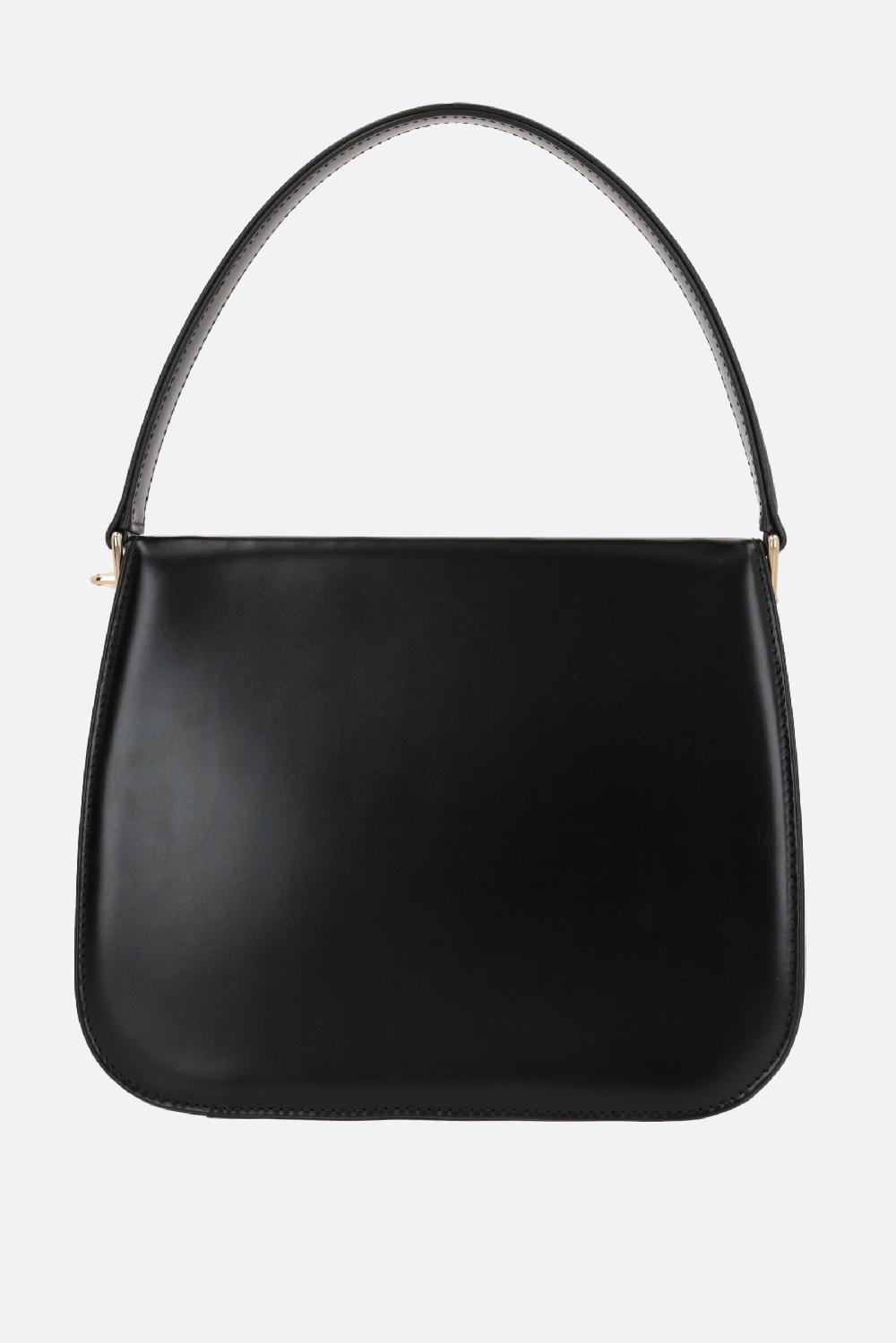 FERRAGAMO Borsa A Mano New Frame In Pelle Liscia