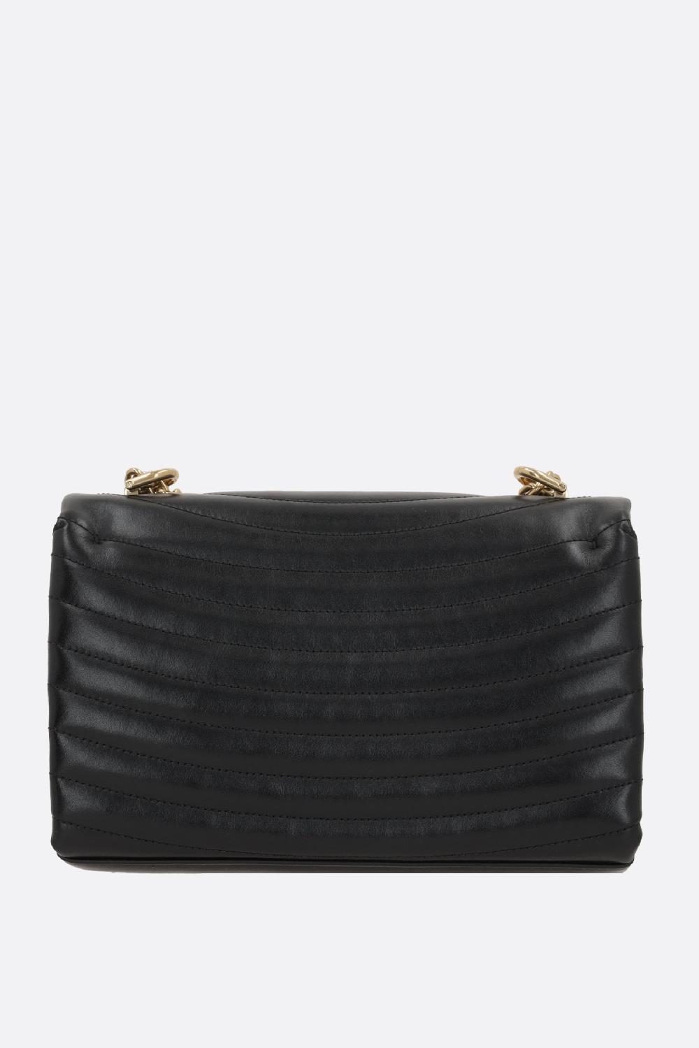 FERRAGAMO Borsa A Spalla Media In Pelle Matelassé