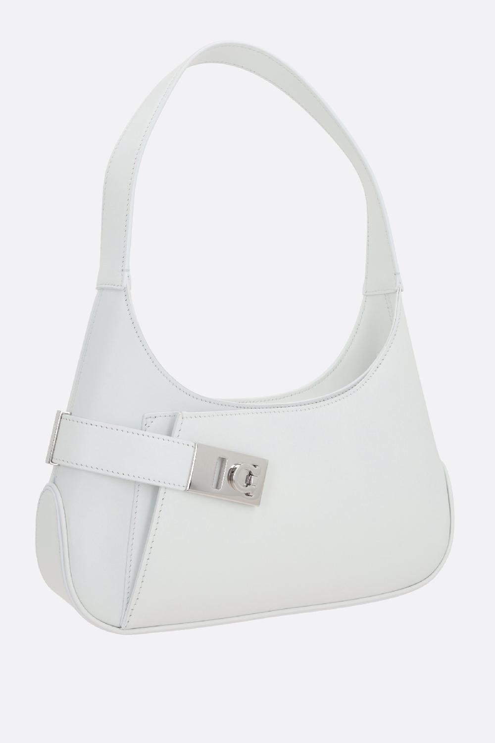 FERRAGAMO Borsa Hobo Archive In Pelle Liscia