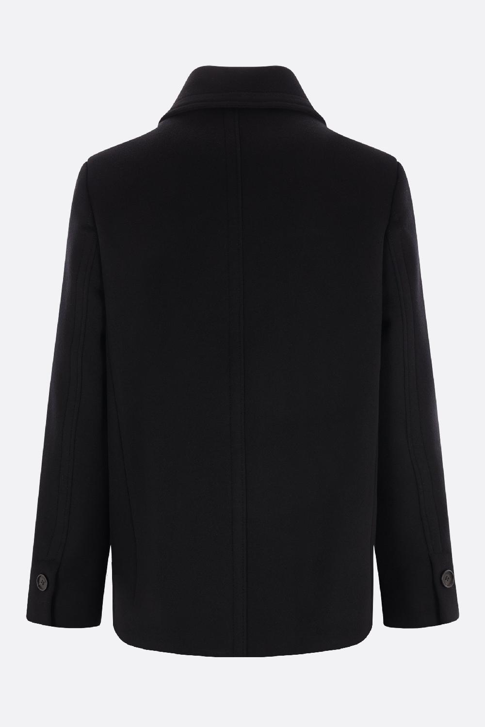 FERRAGAMO Cappotto Doppiopetto In Lana E Cashmere