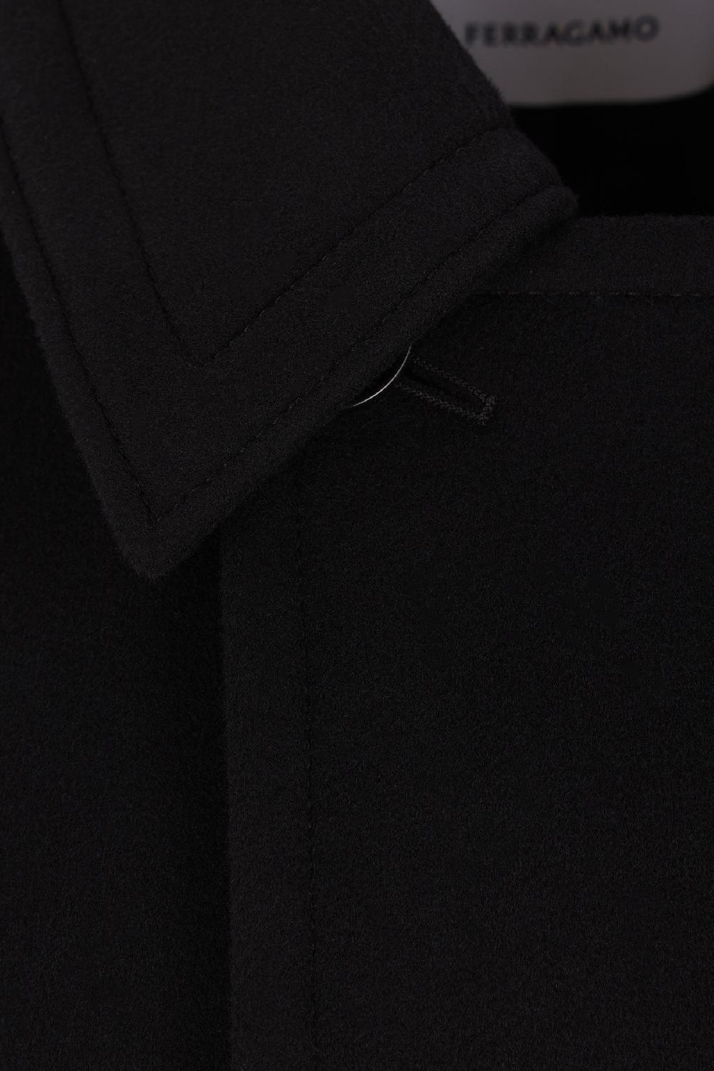 FERRAGAMO Cappotto Doppiopetto In Lana E Cashmere