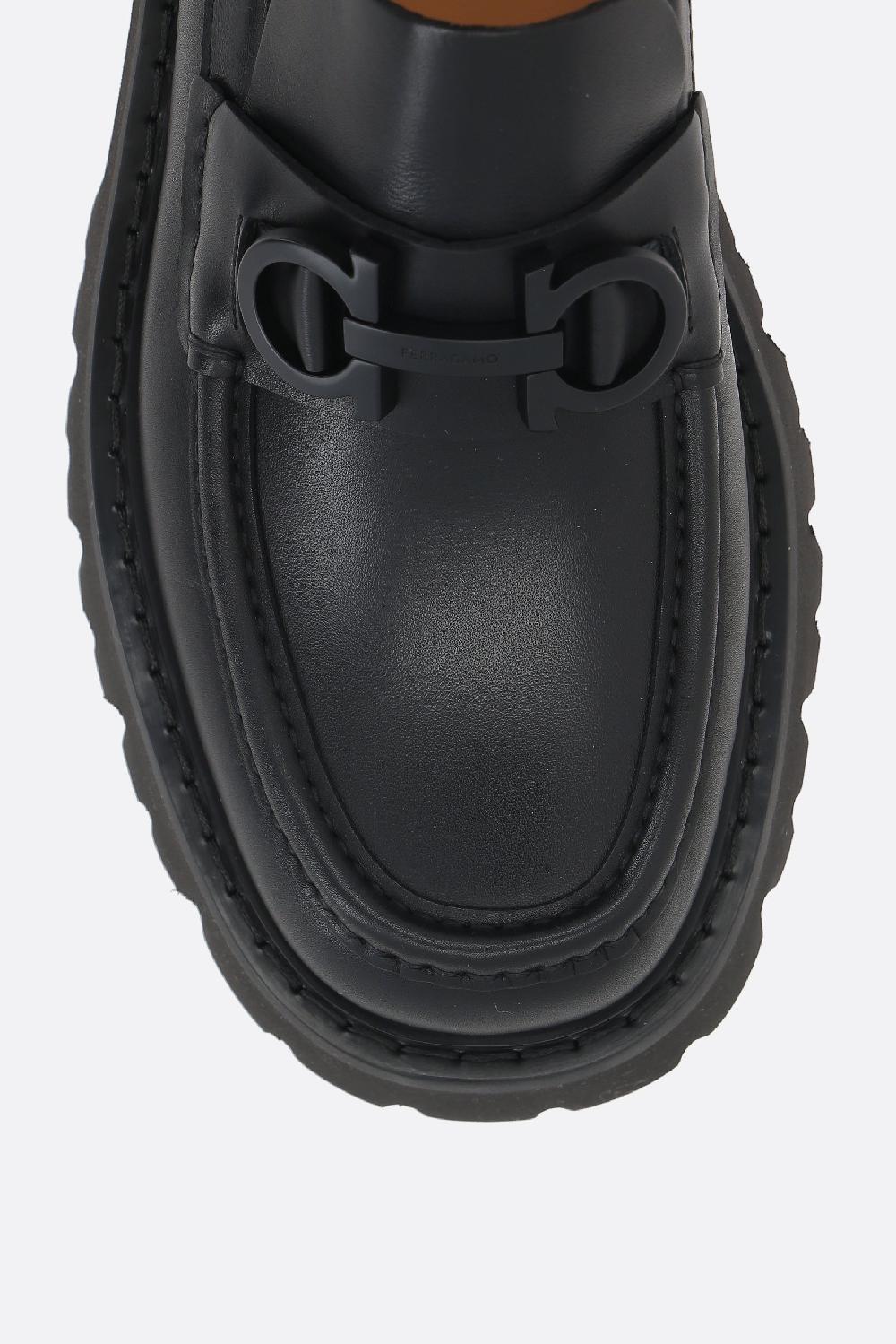 FERRAGAMO Mocassino Florian In Pelle Liscia