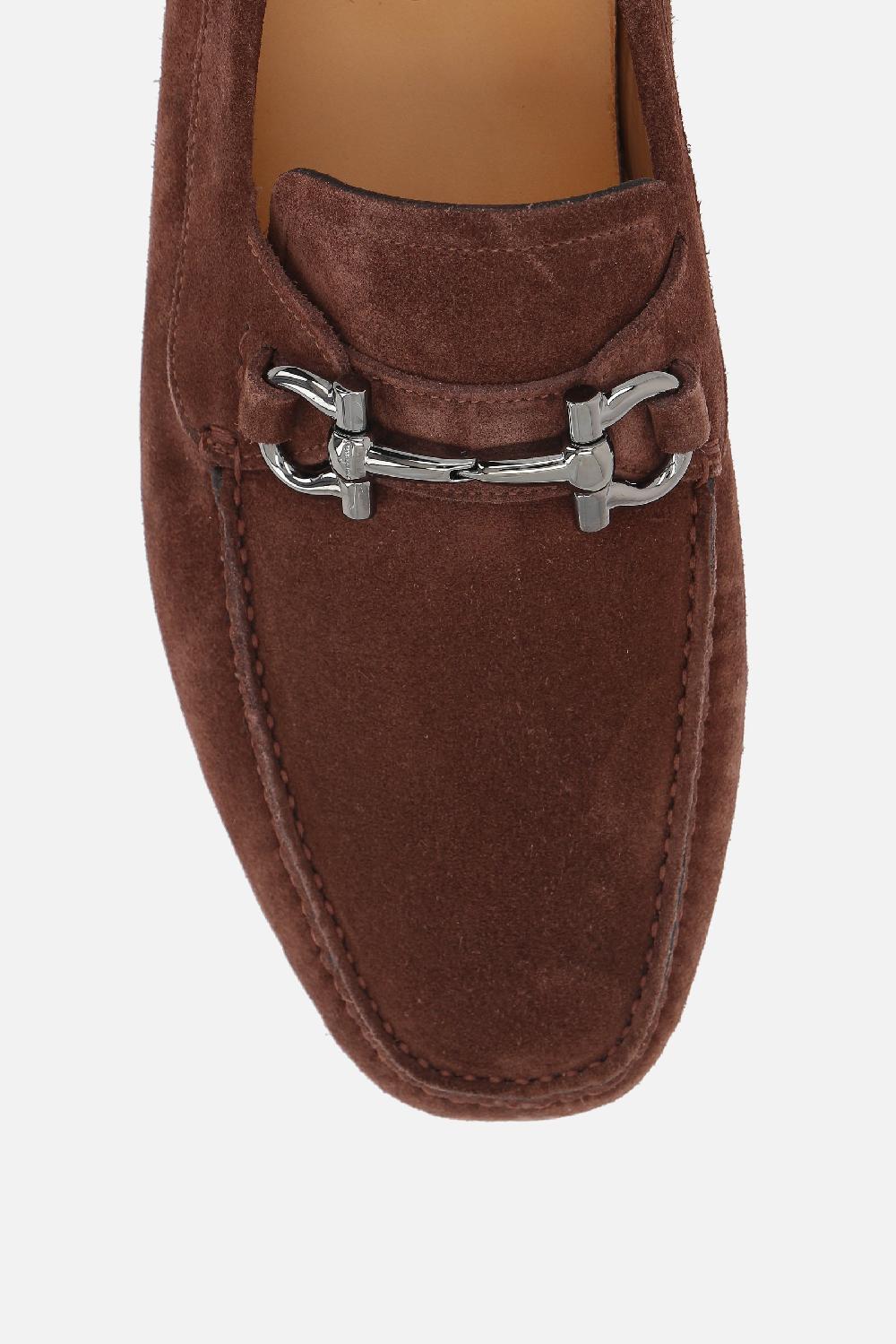 FERRAGAMO Mocassino Parigi In Suede