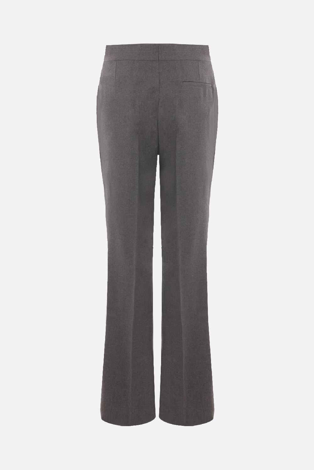 FERRAGAMO Pantalone A Gamba Dritta In Lana