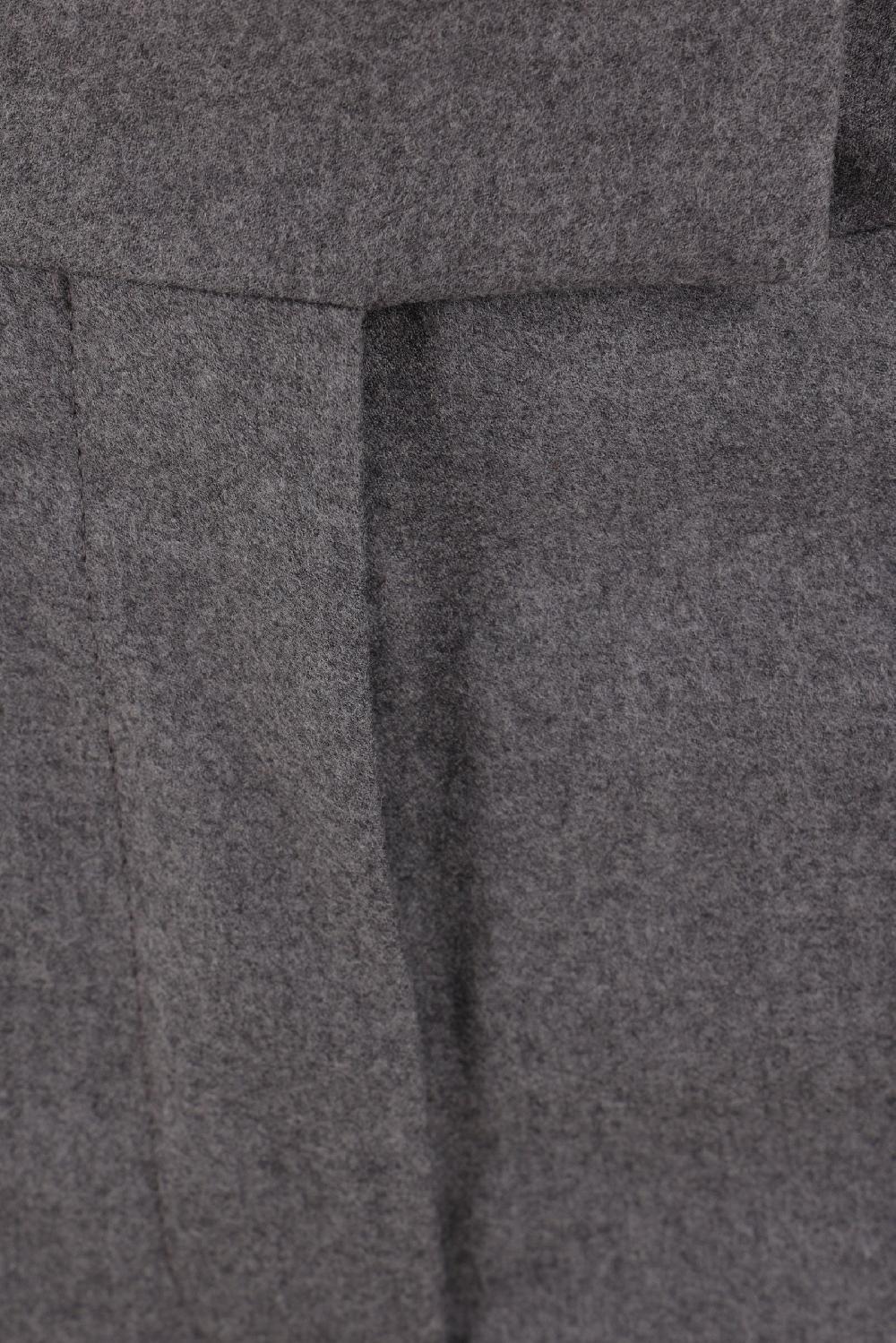 FERRAGAMO Pantalone A Gamba Dritta In Lana