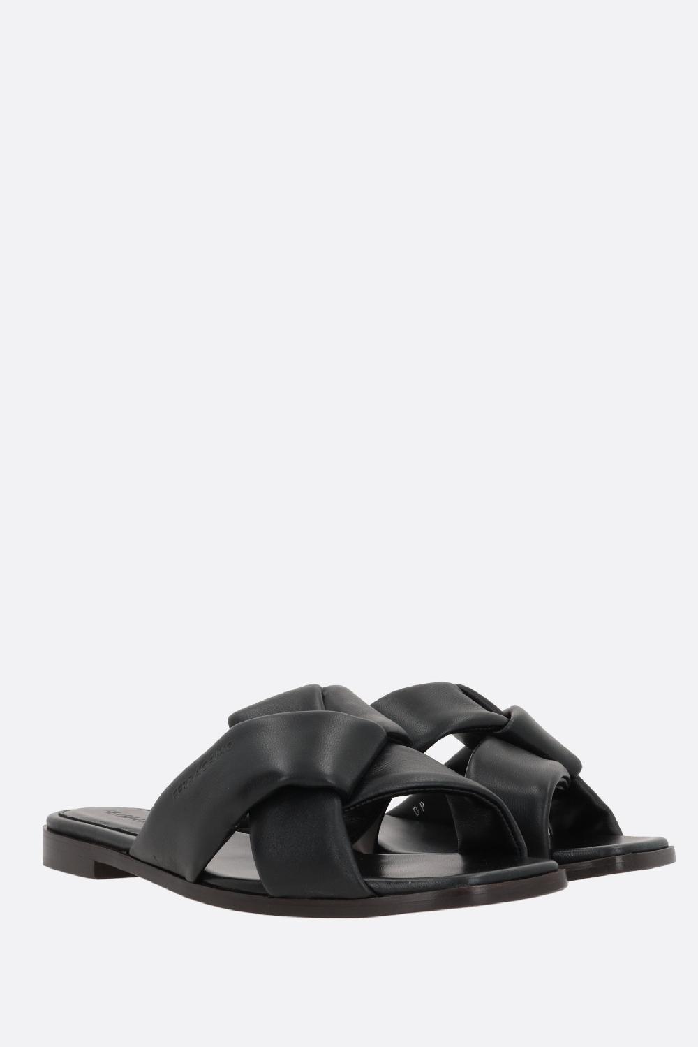 FERRAGAMO Sandalo Slide Alrai In Nappa