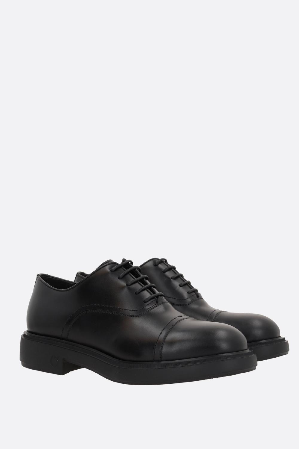 FERRAGAMO Scarpa Oxford Camden In Pelle Liscia