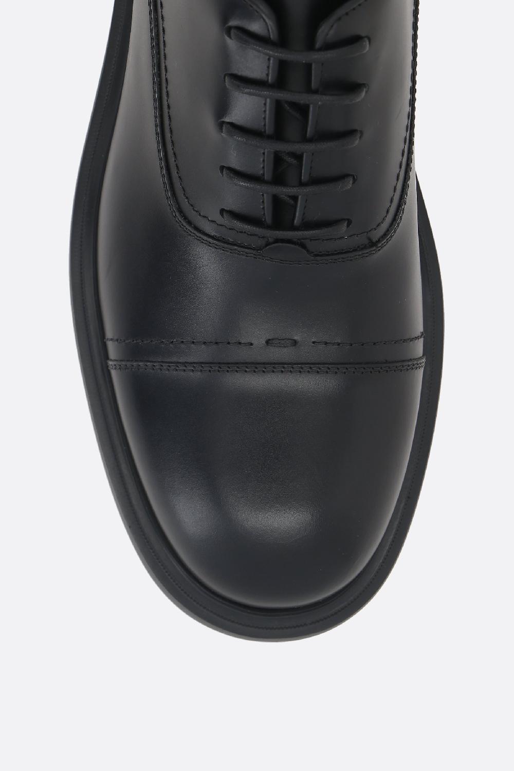 FERRAGAMO Scarpa Oxford Camden In Pelle Liscia