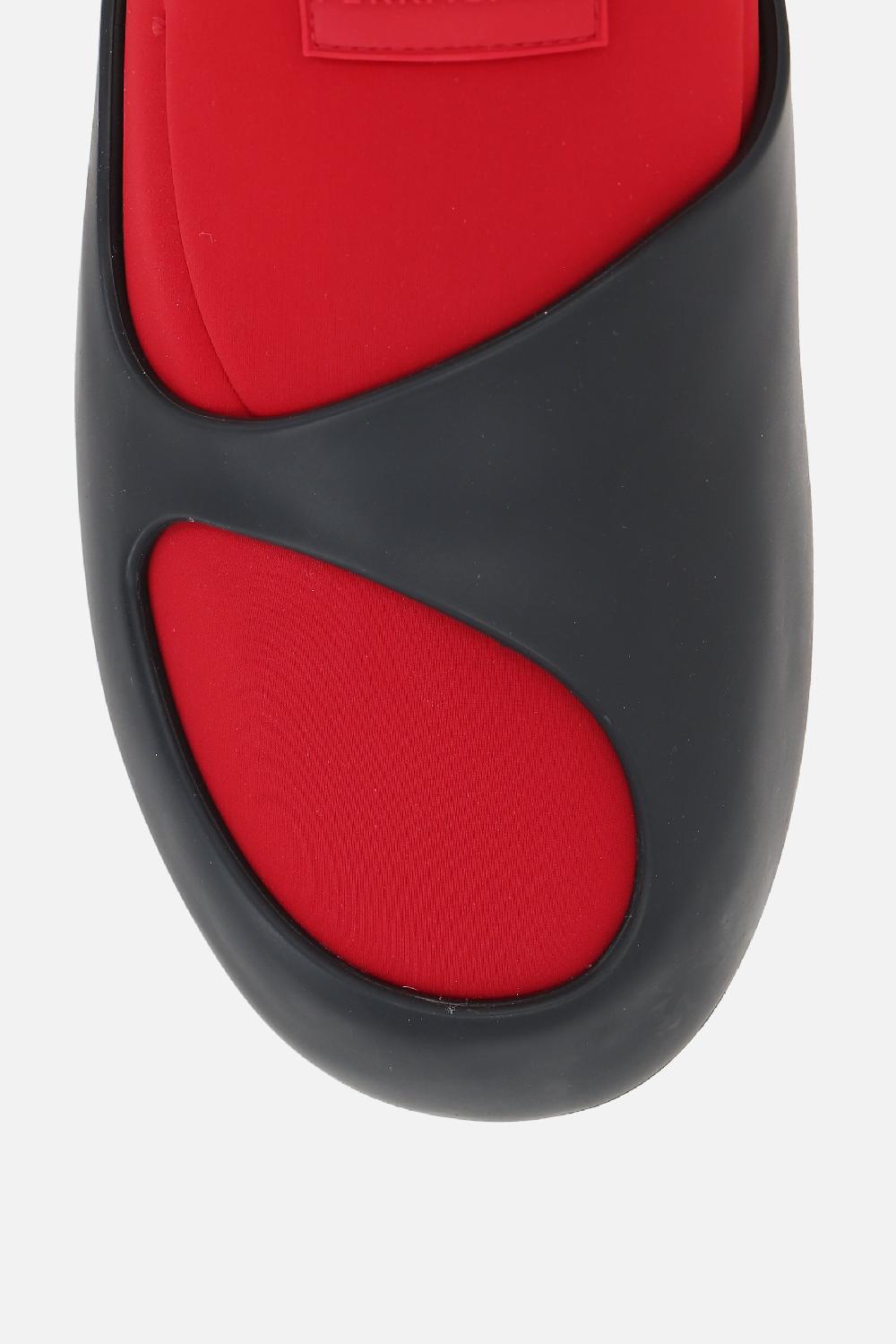 FERRAGAMO Slipper Lunar In Gomma E Neoprene