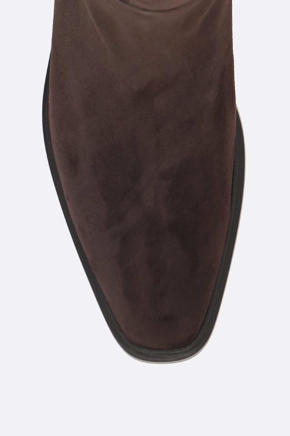 FERRAGAMO Stivale Roly In Suede