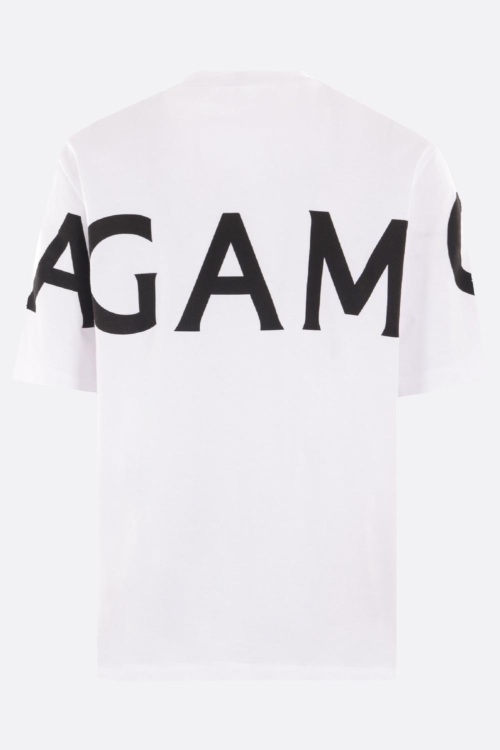 FERRAGAMO T-shirt In Jersey Stampa Logo