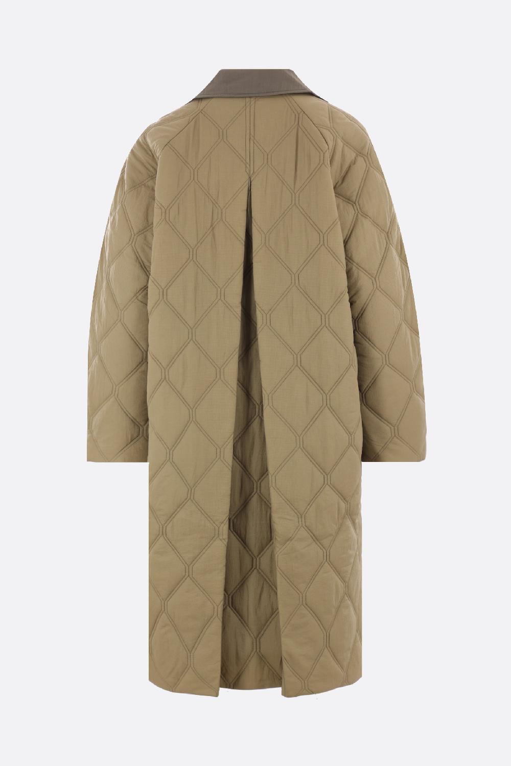 GANNI Giubbotto In Nylon Trapuntato