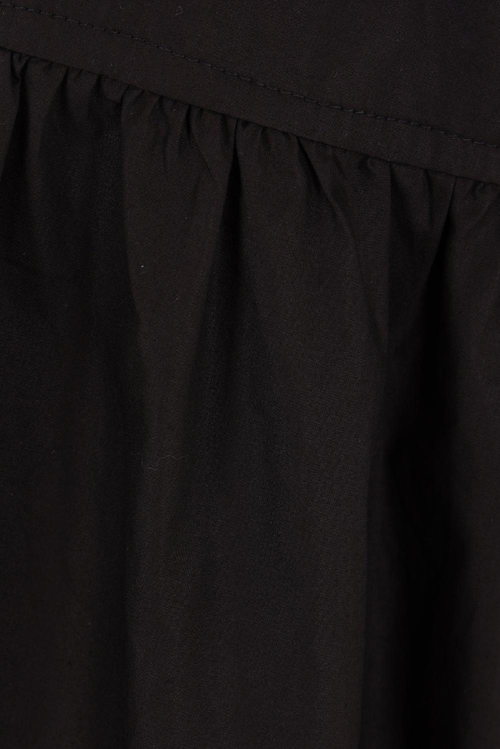 GANNI Miniabito In Popeline Con Fiocchetti