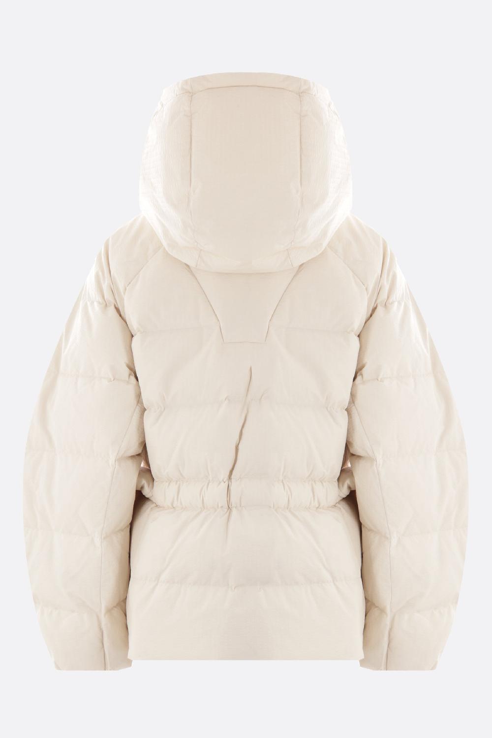 GANNI Piumino Oversize In Seersucker Tecnico