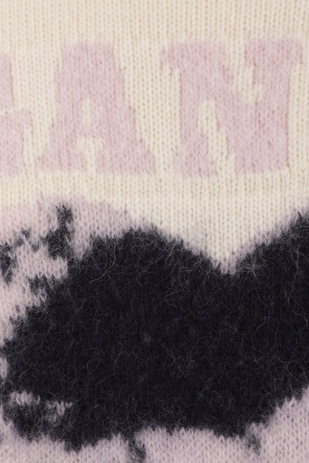 GANNI Pullover In Misto Lana