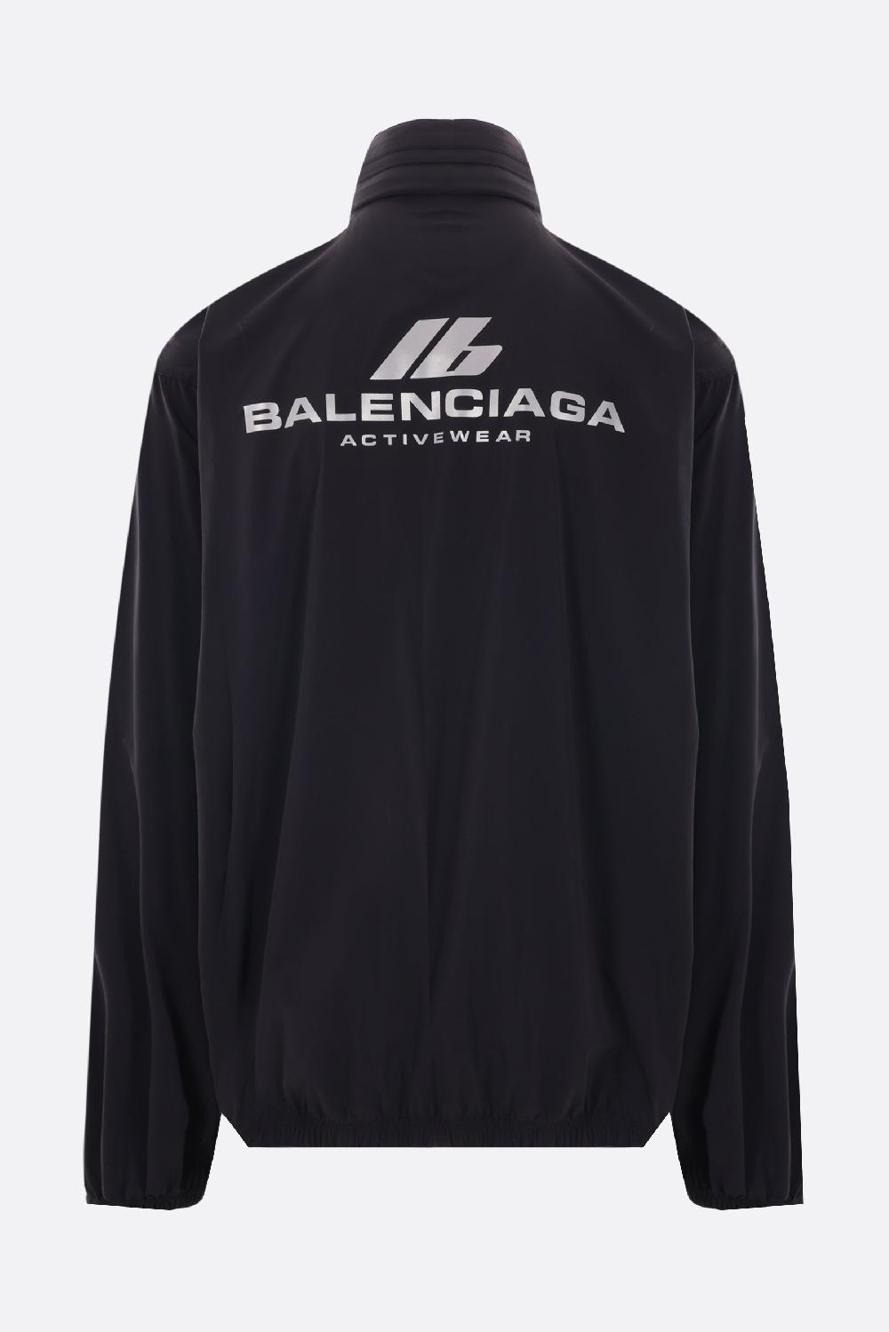 BALENCIAGA Giacca A Vento Activewear In Nylon Stretch