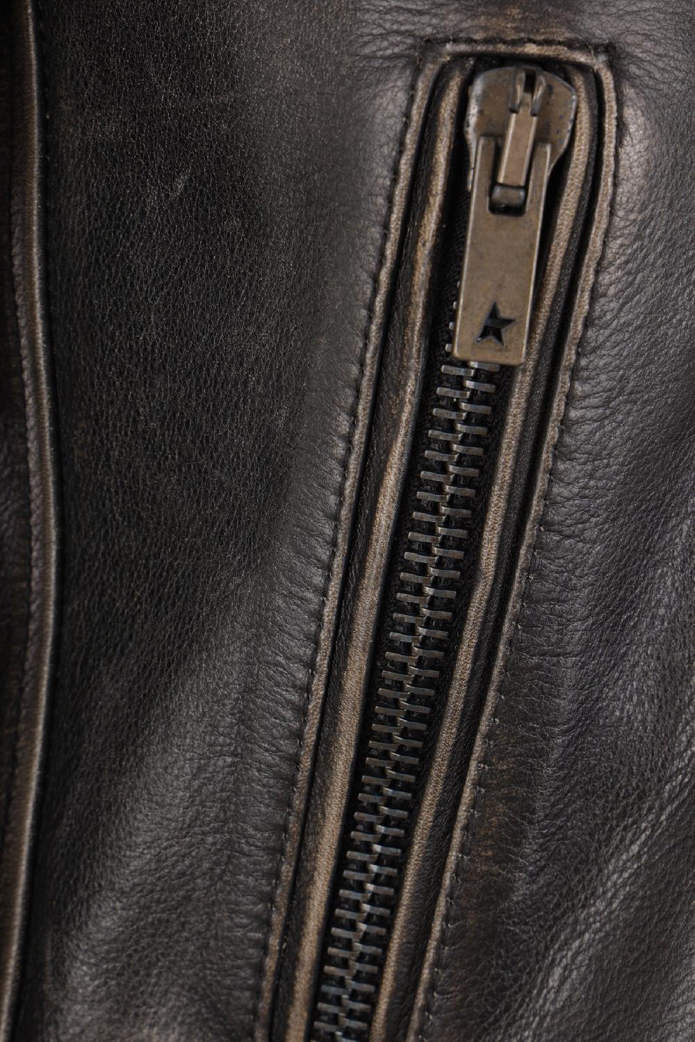 GOLDEN GOOSE DELUXE BRAND Giacca Biker Destiny In Pelle Vintage