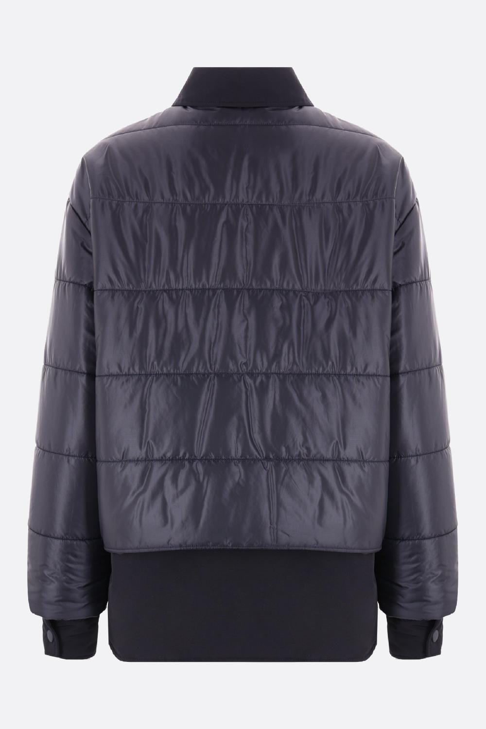 ASPESI Giacca-camicia Imbottita Glue In Nylon Ripstop