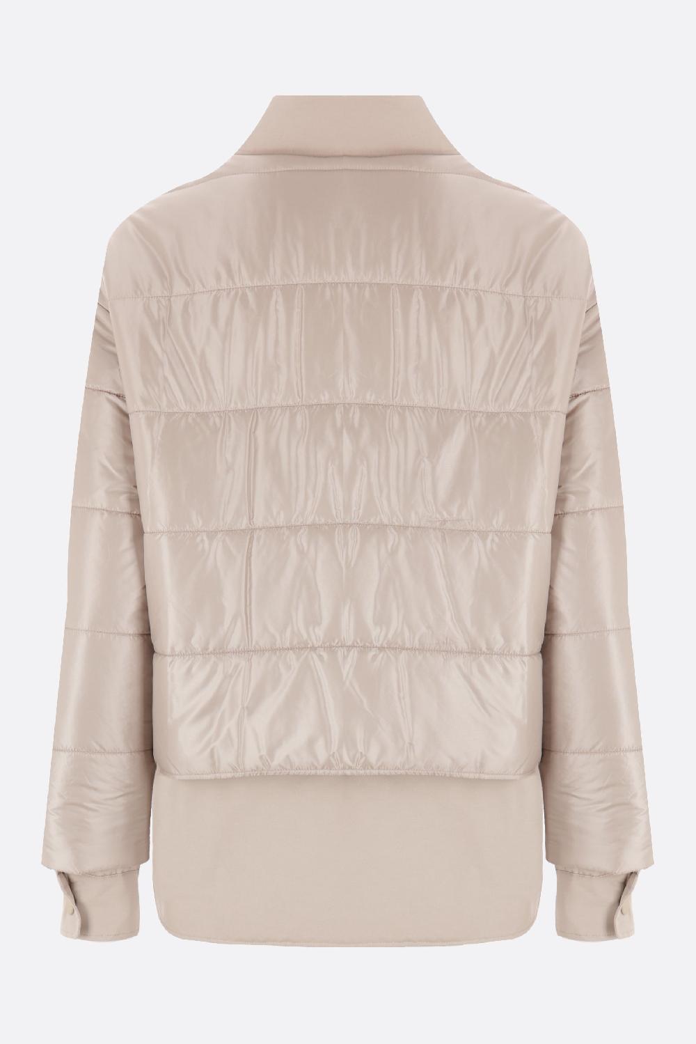 ASPESI Giacca-camicia Imbottita Jayla In Nylon Ripstop