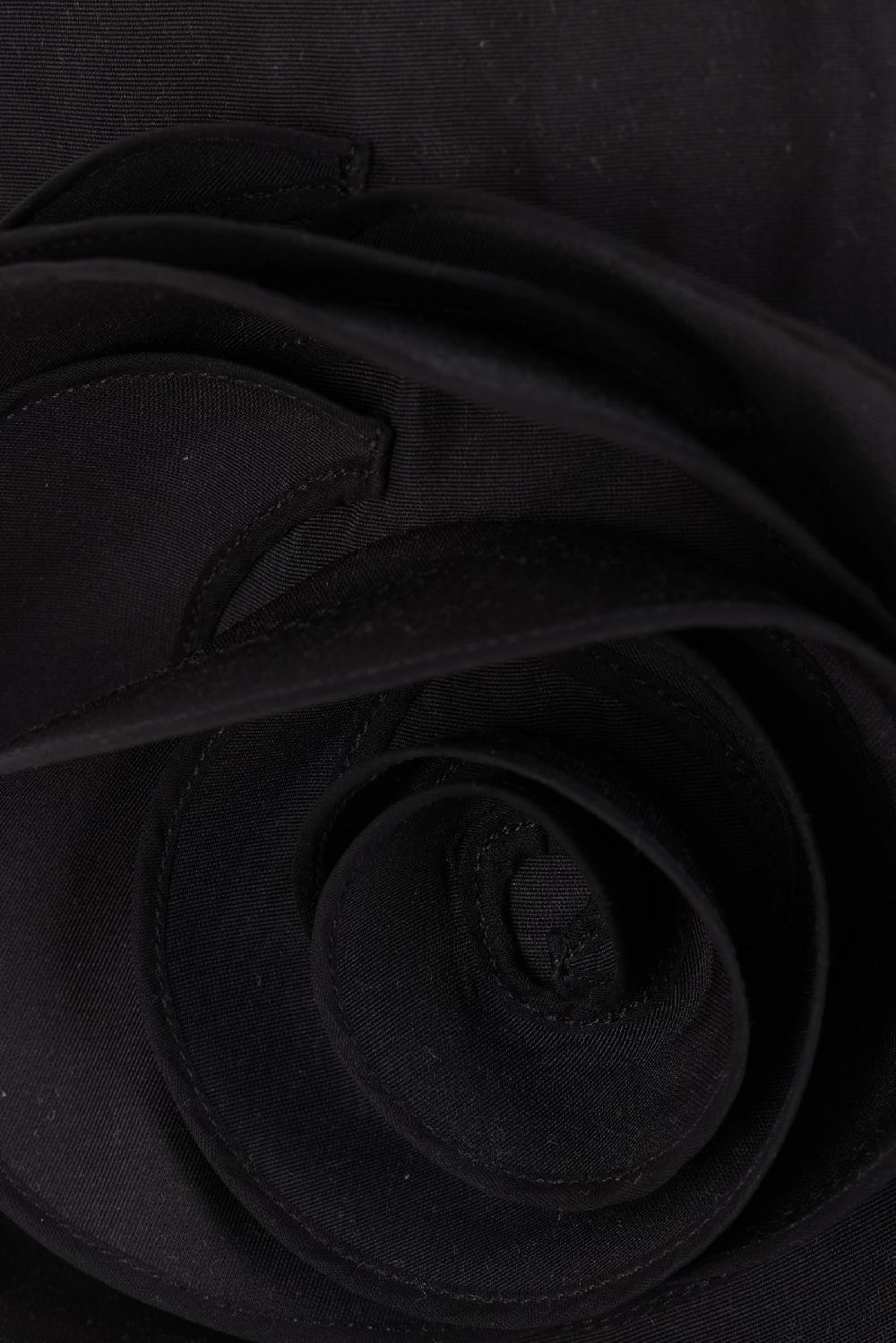 VALENTINO GARAVANI Giacca-camicia In Micro Faille Con Rose