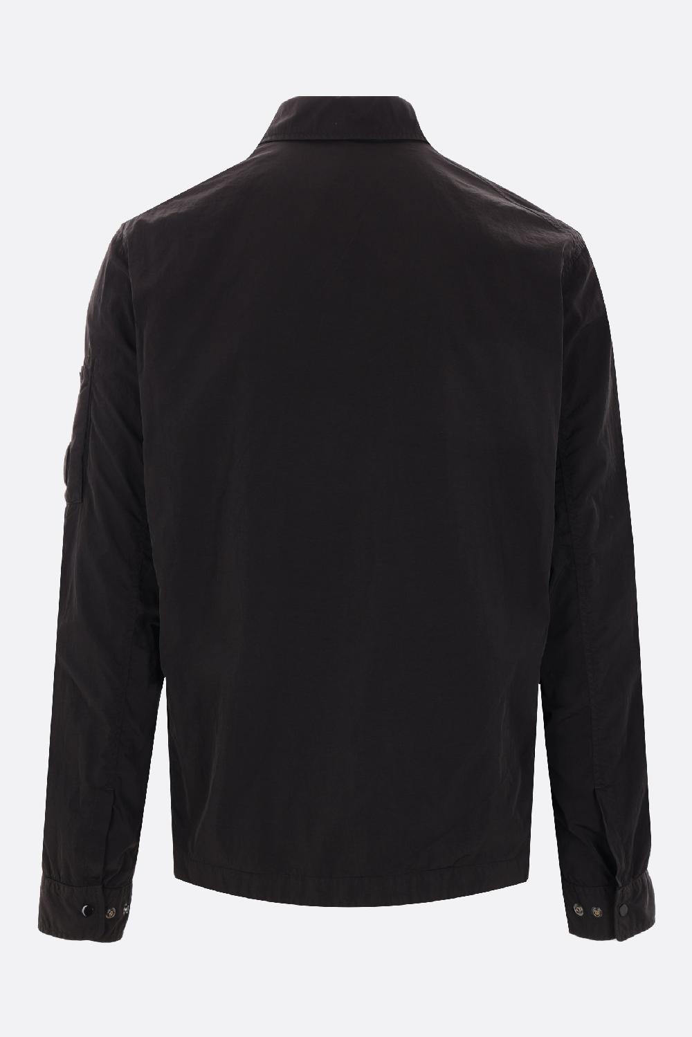 C.P. COMPANY Giacca Camicia Lens Realizzata In Tessuto Chrome-R