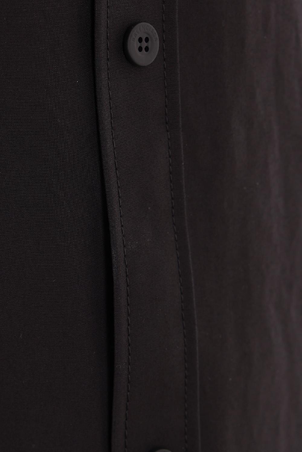 BALENCIAGA Giacca-camicia Oversize Outerwear In Popeline