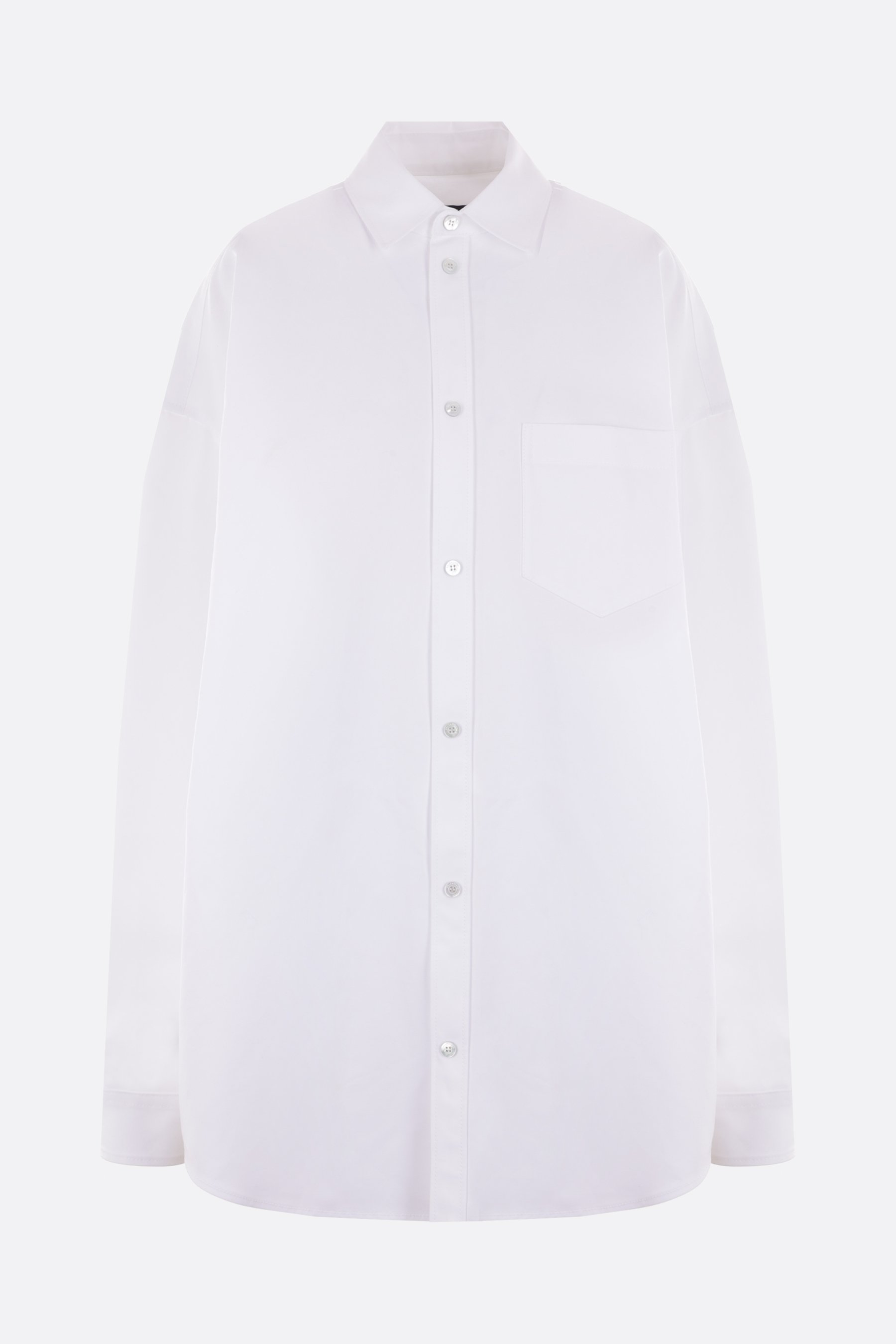 BALENCIAGA giacca-camicia oversize Outerwear in popeline