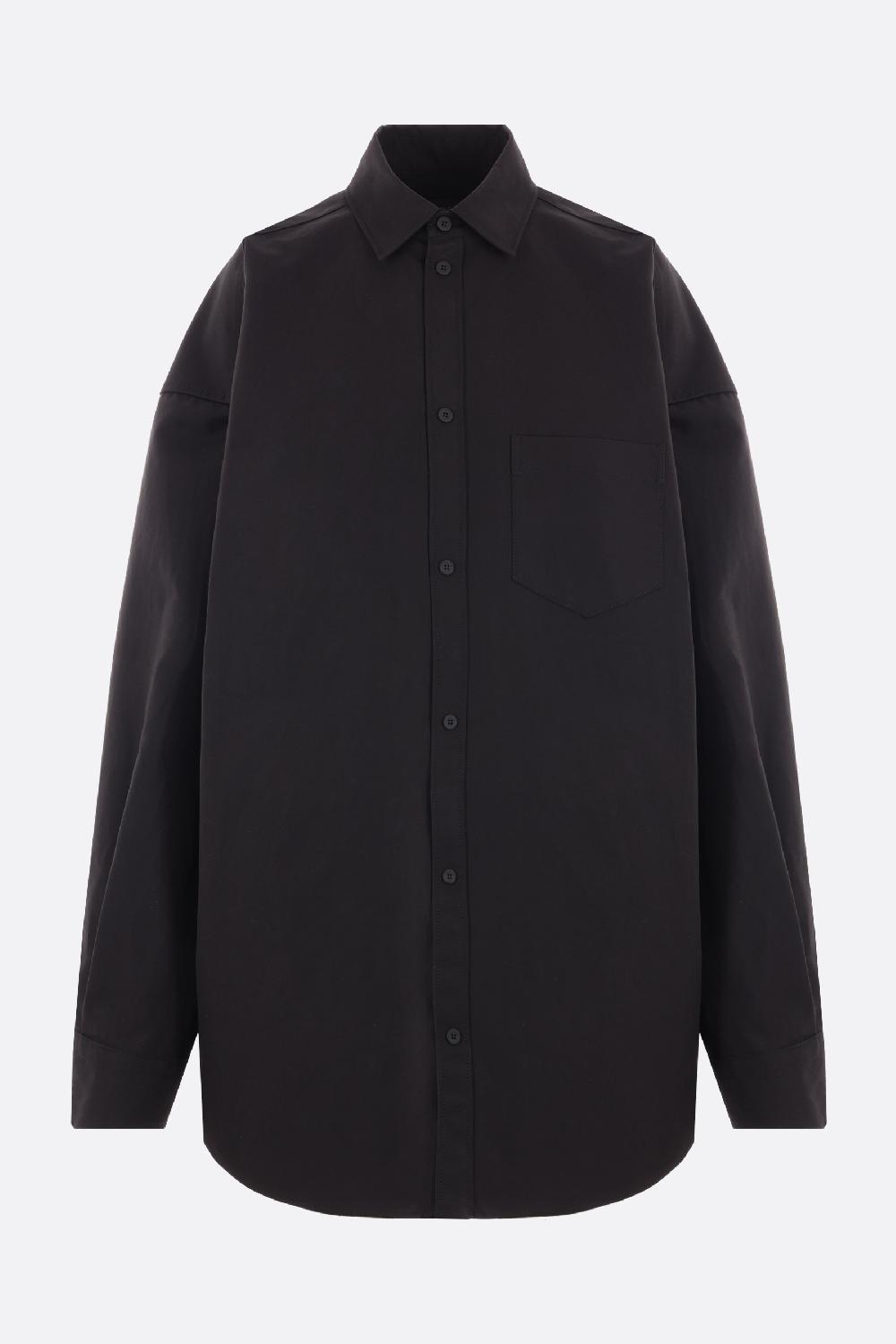 BALENCIAGA giacca-camicia oversize Outerwear in popeline